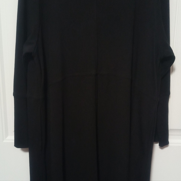 New Long Black Cardigan / Size 2X - Picture 9 of 10